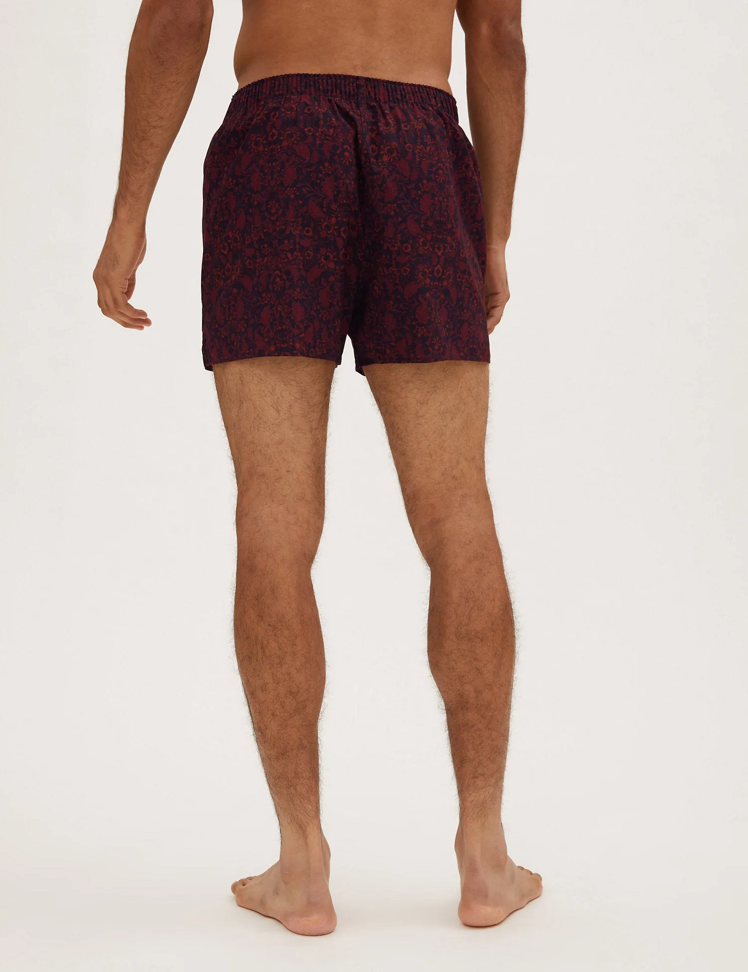 3 Pack Pure Cotton Woven Boxers