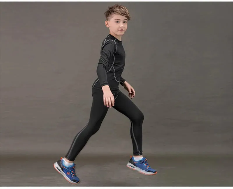 AIANGELAQIN Big Boy Kids Thermal Base Layer