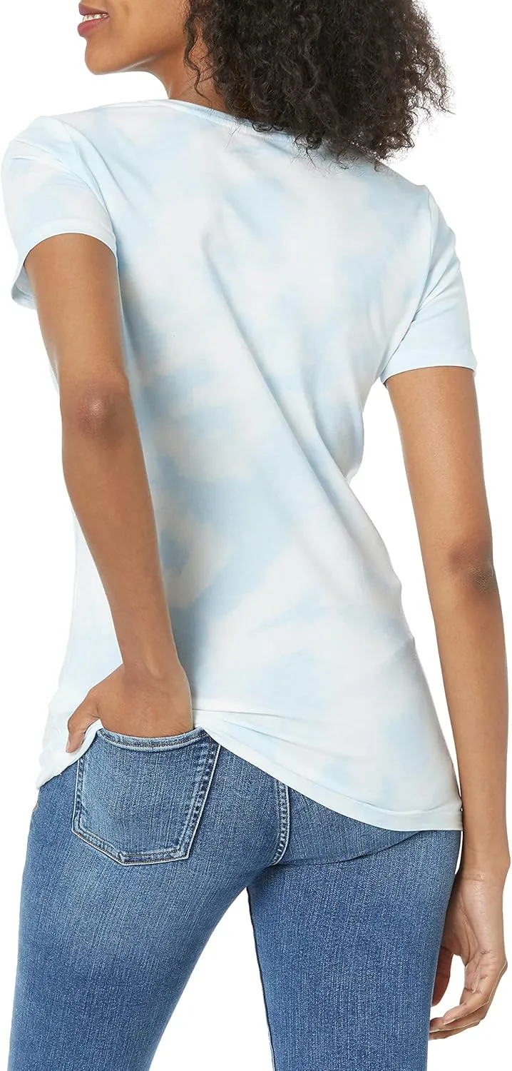 Amazon Essentials Women's Classic-Fit Short-Sleeve V-Neck T-Shirt, Multipacks