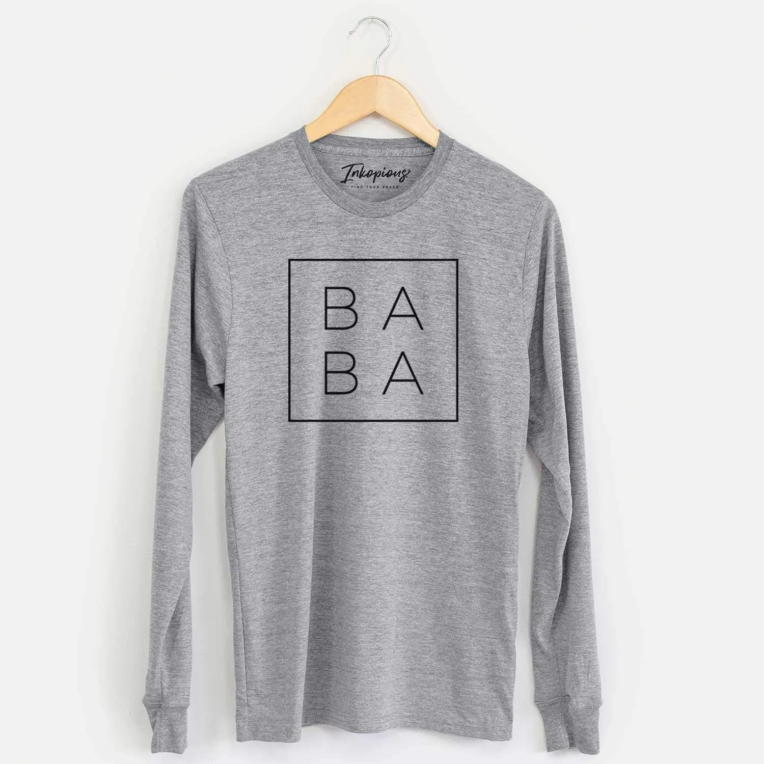 Baba Boxed T-Shirt - Father's Day Present for Dad or Grandpa
