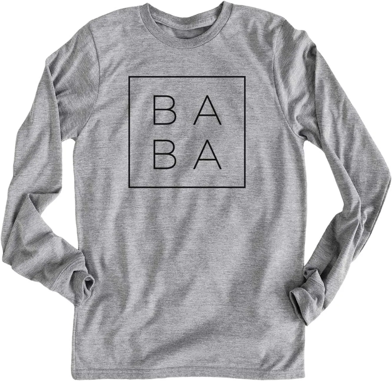 Baba Boxed T-Shirt - Father's Day Present for Dad or Grandpa