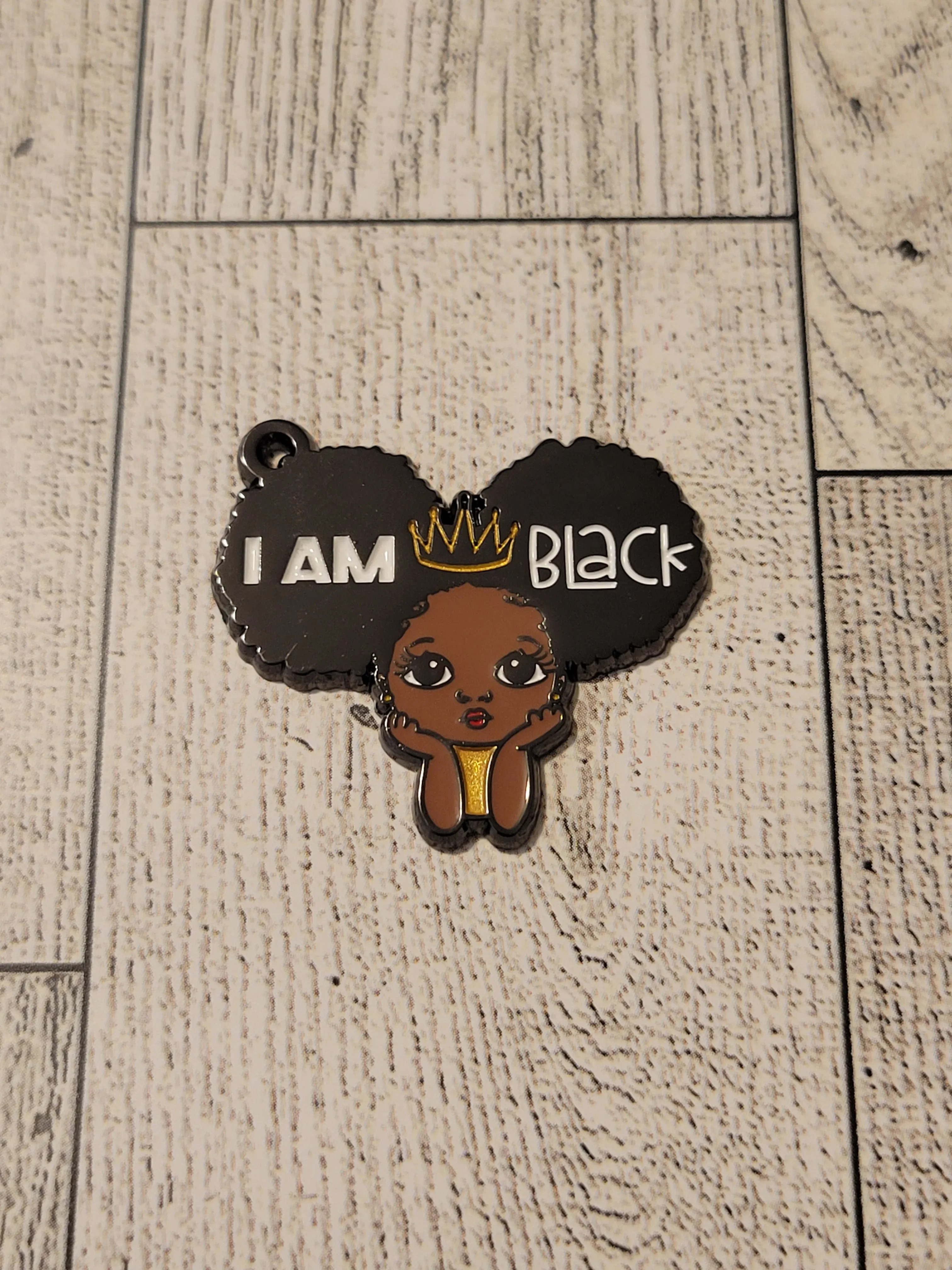 Baby Black Girl Magic (various styles) - Charm