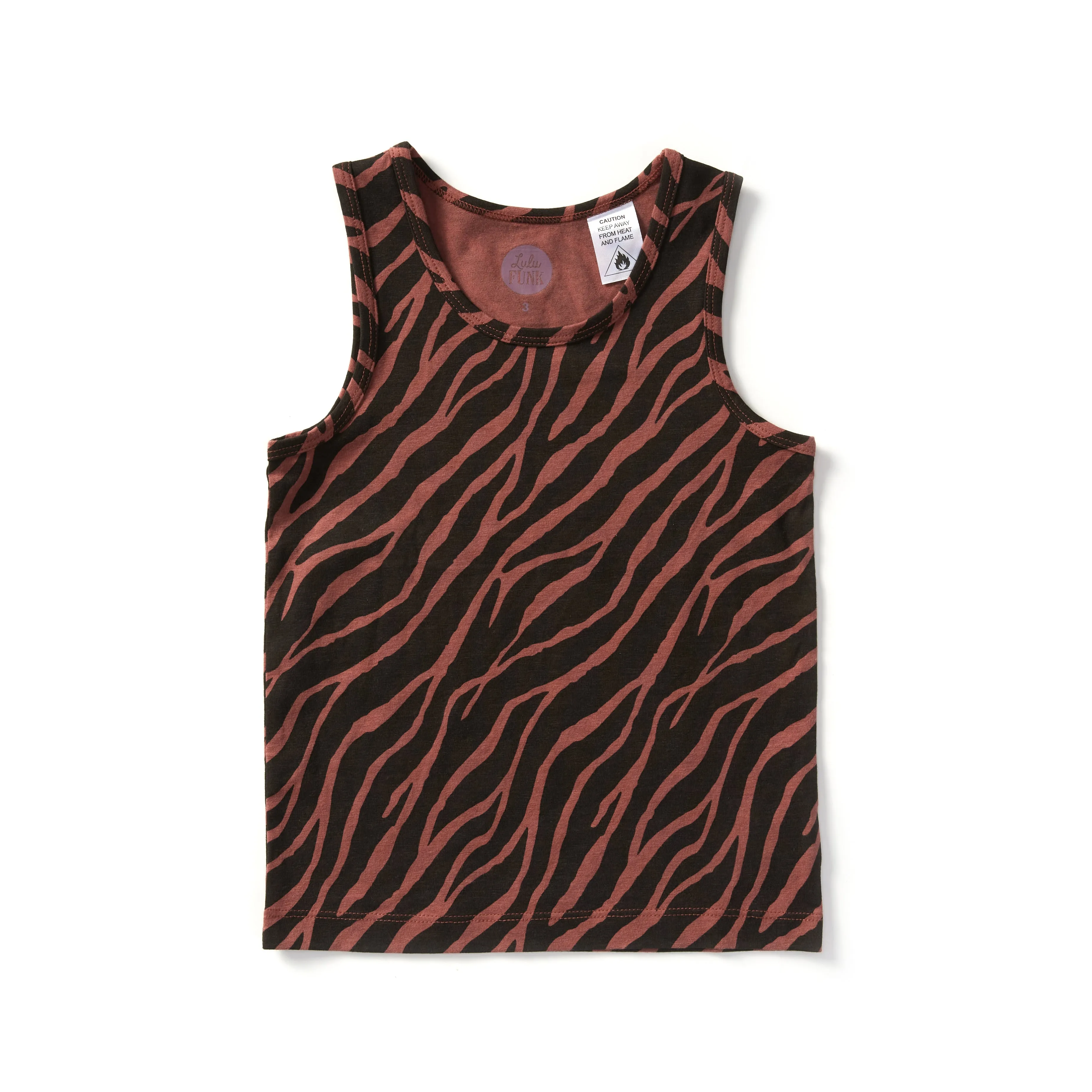 Bamboo & Organic Cotton Singlet - Animalia