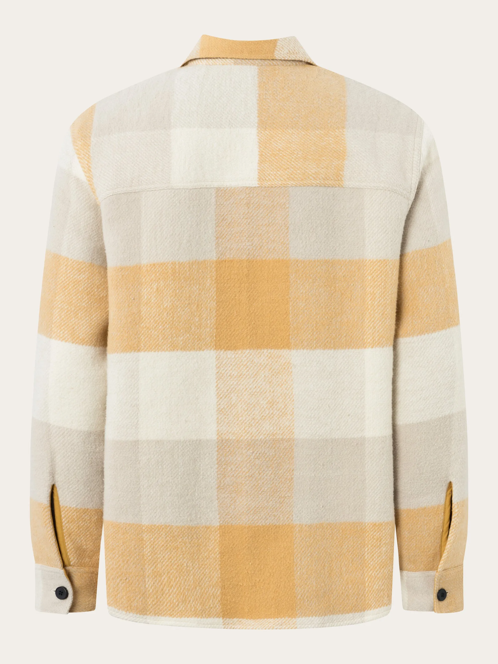 Checked overshirt - Yellow check
