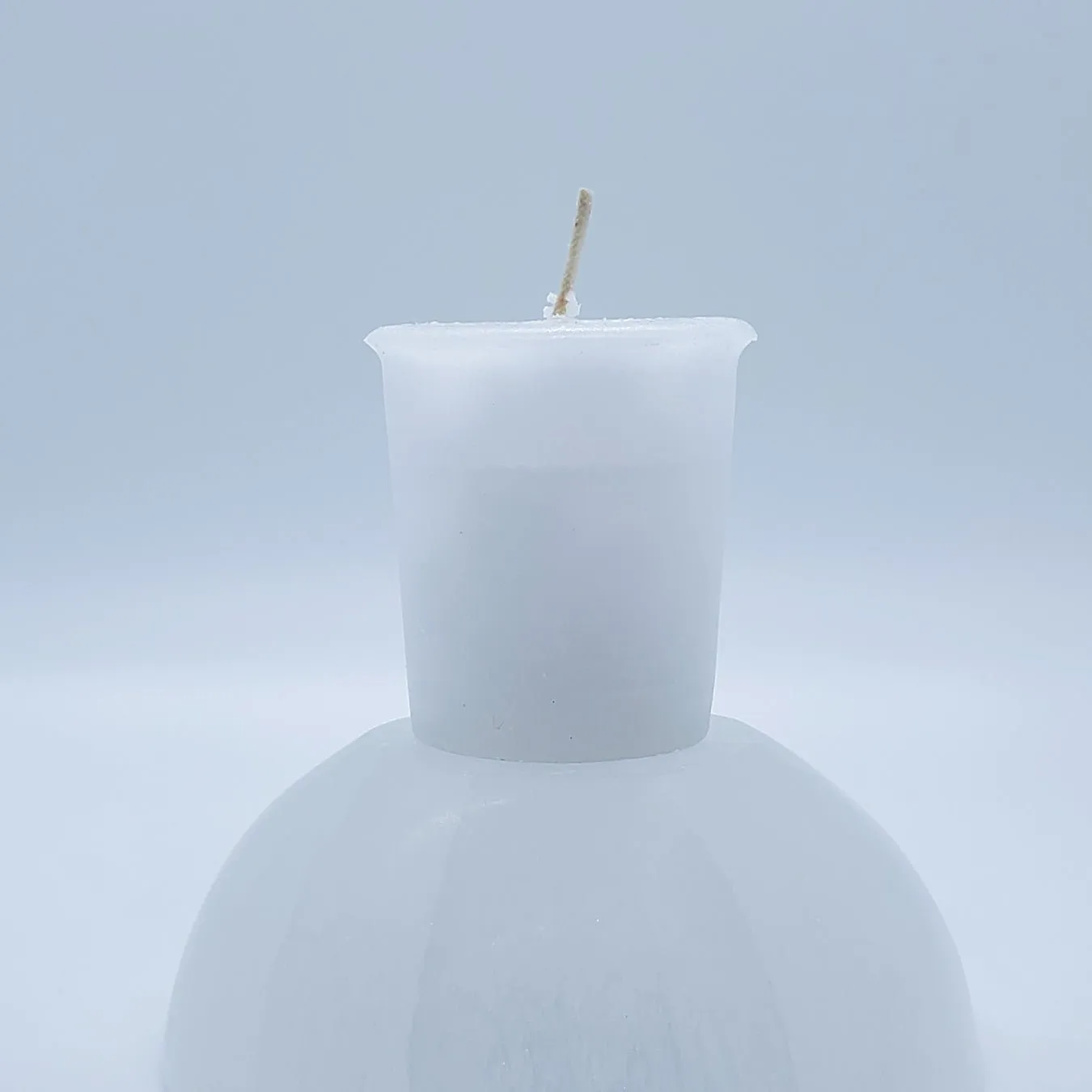 Cleansing | Bright White | Votive Intention Candle | Reiki Charged