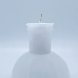 Cleansing | Bright White | Votive Intention Candle | Reiki Charged