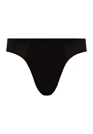 Cotton Sporty Cotton Low Rise Brief | Black 73501-199