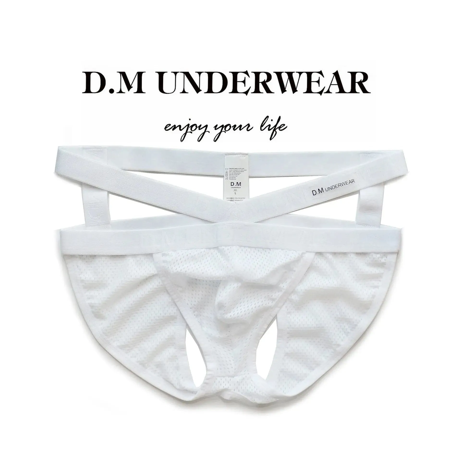 D.M Mens Cotton Thongs Underwear