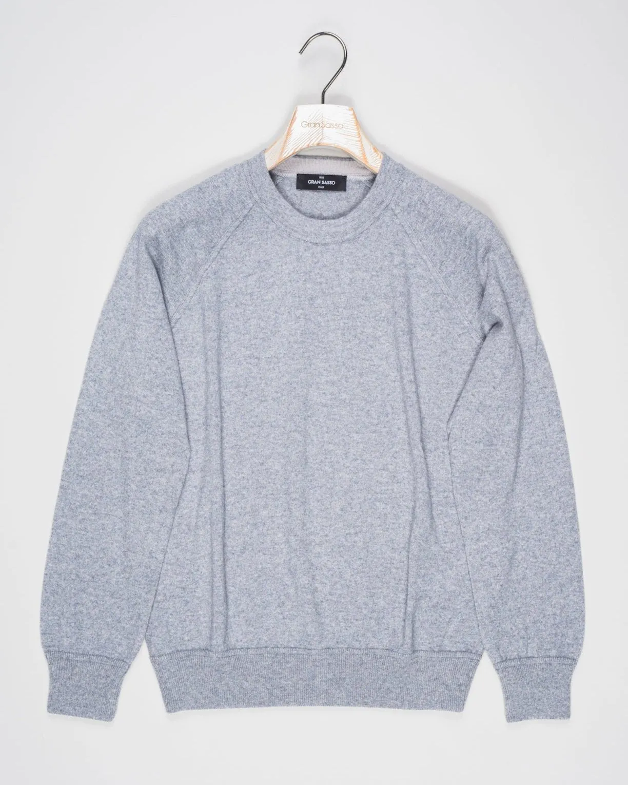 Gran Sasso Cashmere Sweat Shirt / Light Grey