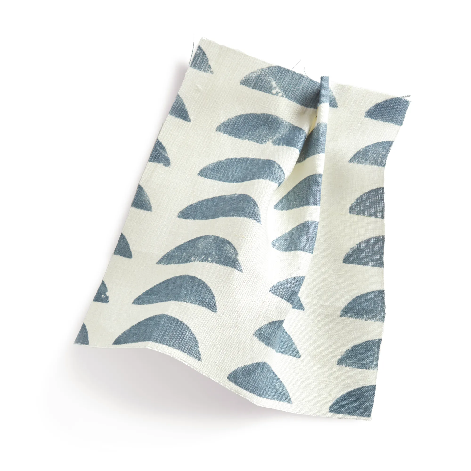 Hills Fabric in Blue-Slate