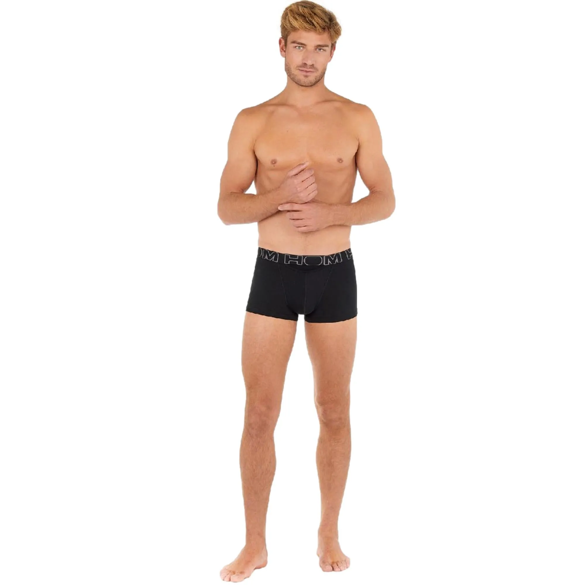 HOM Boxerlines #2 Boxer Briefs HO1 2 Pack - Black