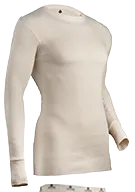 Indera Mills 890LS Expedition Weight Cotton Raschel Knit Long John Thermal Long Sleeve Shirt