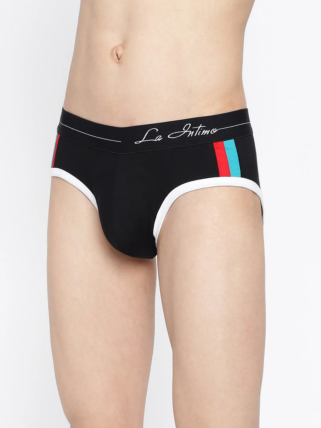 La Intimo Double Stripe Classic Brief (Pack of 2)