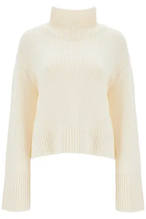 LISA YANG 'fleur' high neck swe