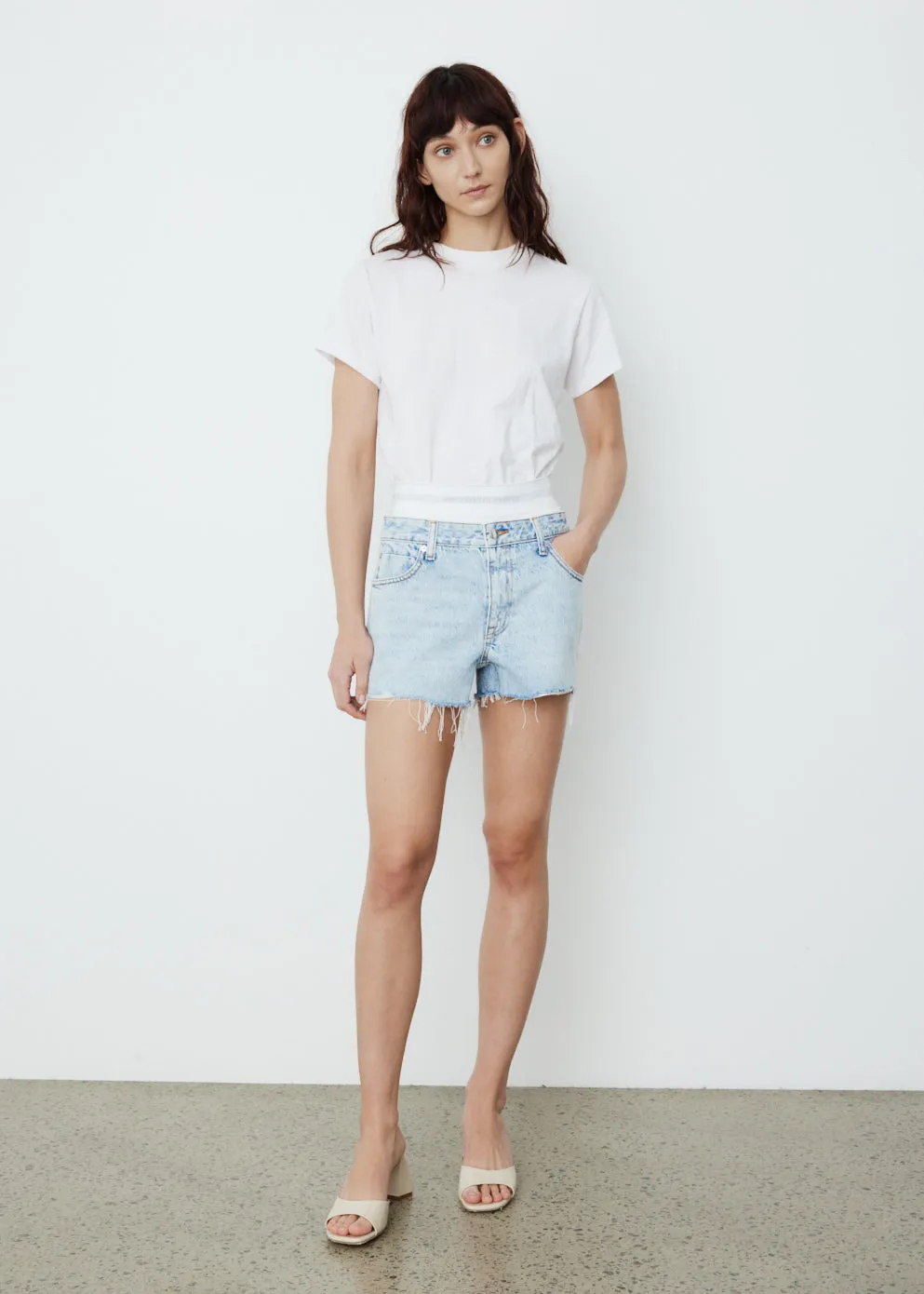 Low Rise Short with Logo Elastic Underwear