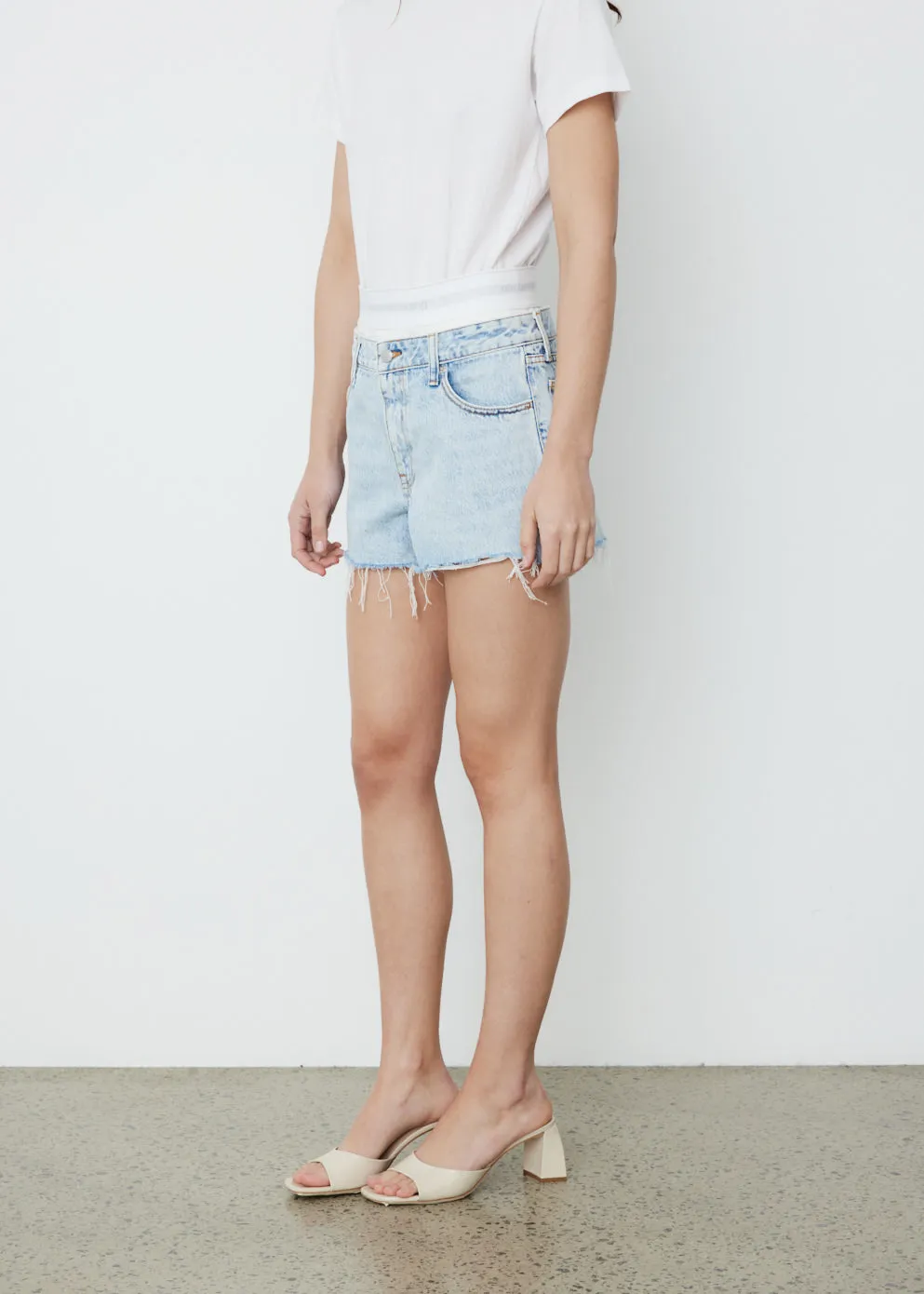 Low Rise Short with Logo Elastic Underwear