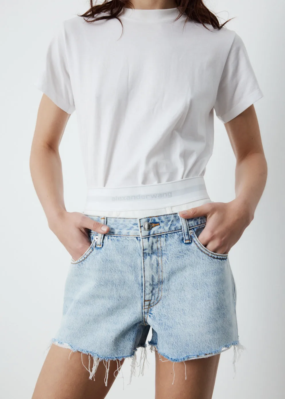 Low Rise Short with Logo Elastic Underwear