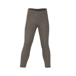 Merino Wool & Silk Leggings - Alder