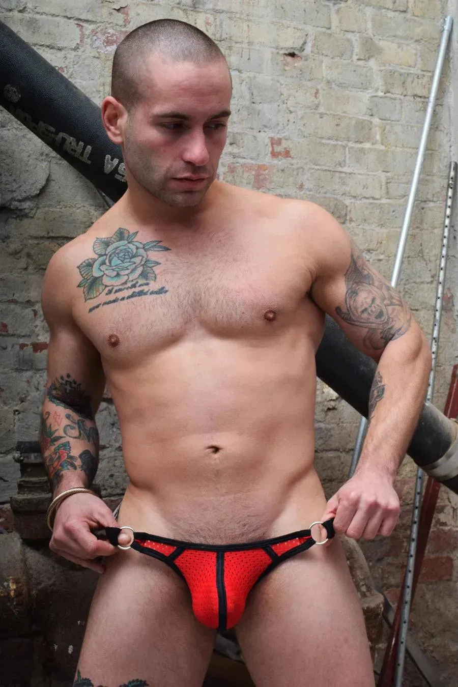 MONEYMAKER THONG RED