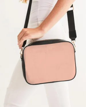 Pale Pastel Red Crossbody Bag | Bright Pale Pastel Red | C0M30Y30K0