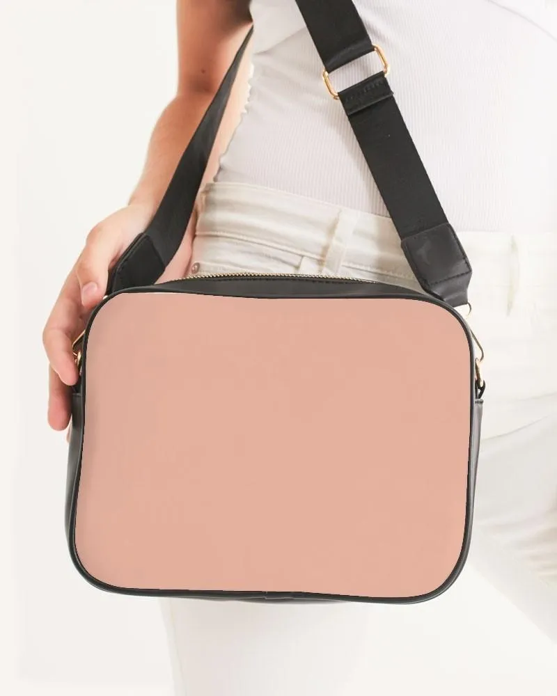 Pale Pastel Red Crossbody Bag | Bright Pale Pastel Red | C0M30Y30K0