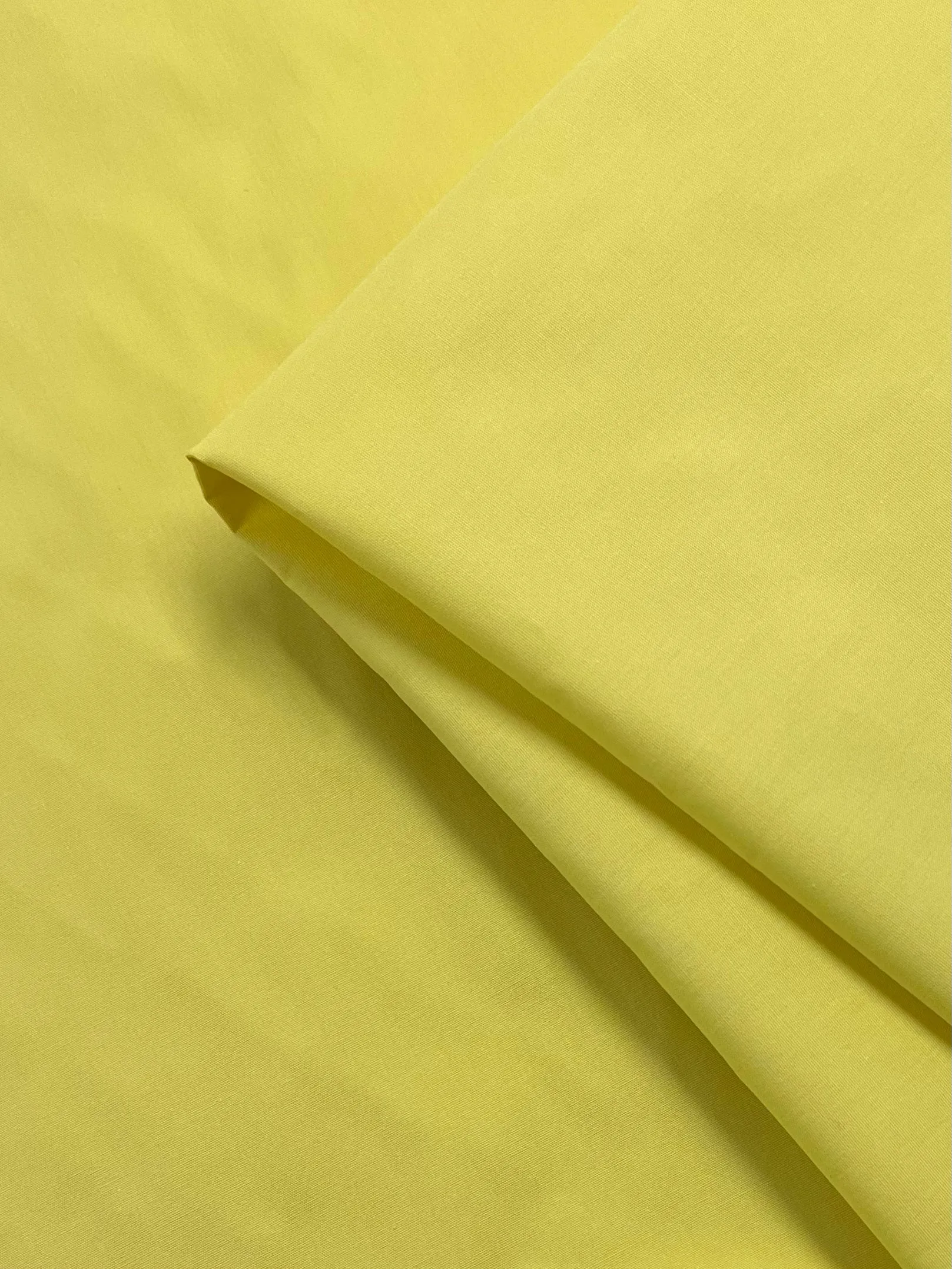 Plain Cotton - Pale Banana - 150cm