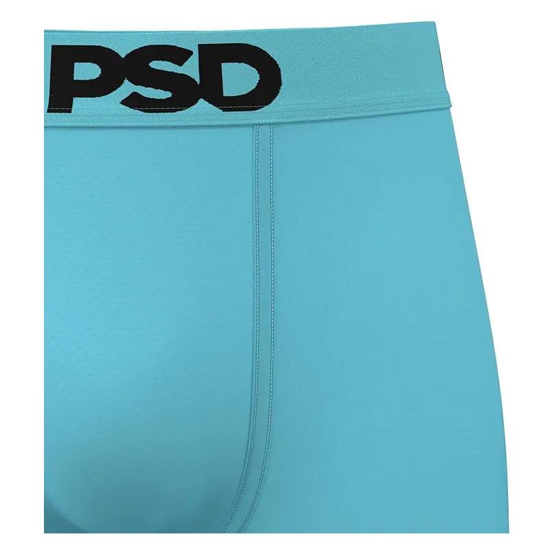 PSD Men's Light Blue Caribbean Sld Boxer Briefs Large Underwear - 224180097-LTB-L
