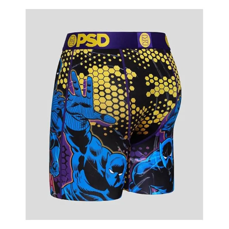PSD Men's Multicolor Black Panther Boxer Briefs Extra Large Underwear - 224180145-MUL-XL