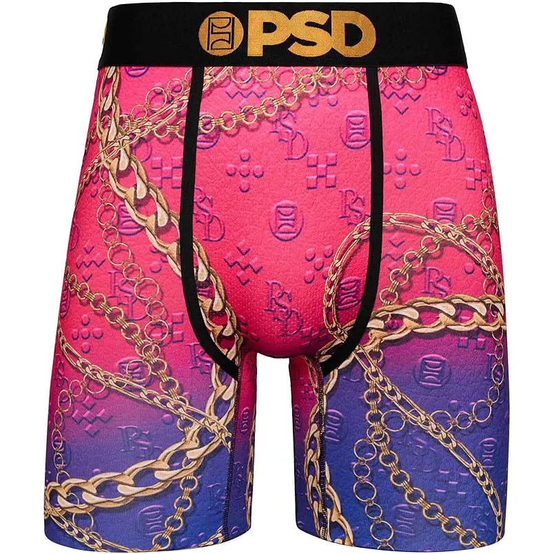 PSD Men's Multicolor Bright Luxe Boxer Briefs Medium Underwear - 124180012-MUL-M