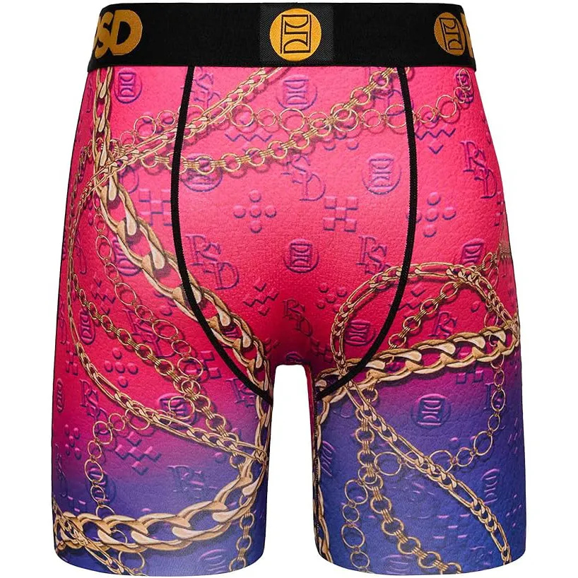 PSD Men's Multicolor Bright Luxe Boxer Briefs Medium Underwear - 124180012-MUL-M