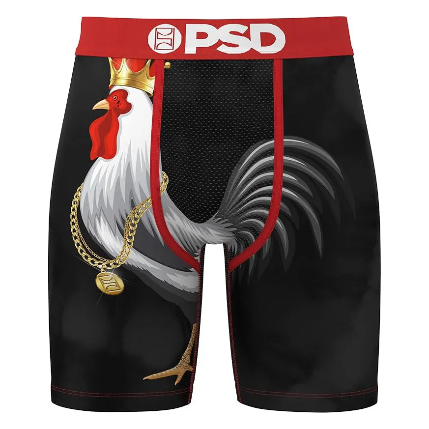 PSD Men's Multicolor Cocky 3-Pack Boxer Briefs Small Underwear - 324180216-MUL-S