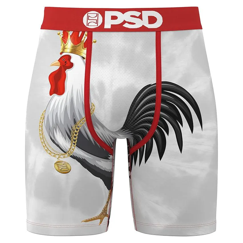 PSD Men's Multicolor Cocky 3-Pack Boxer Briefs Small Underwear - 324180216-MUL-S