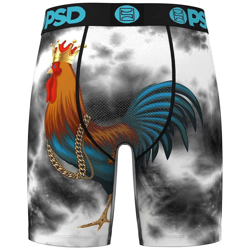 PSD Men's Multicolor Cocky Blu Boxer Brief Small Underwear - 224180028-MUL-S