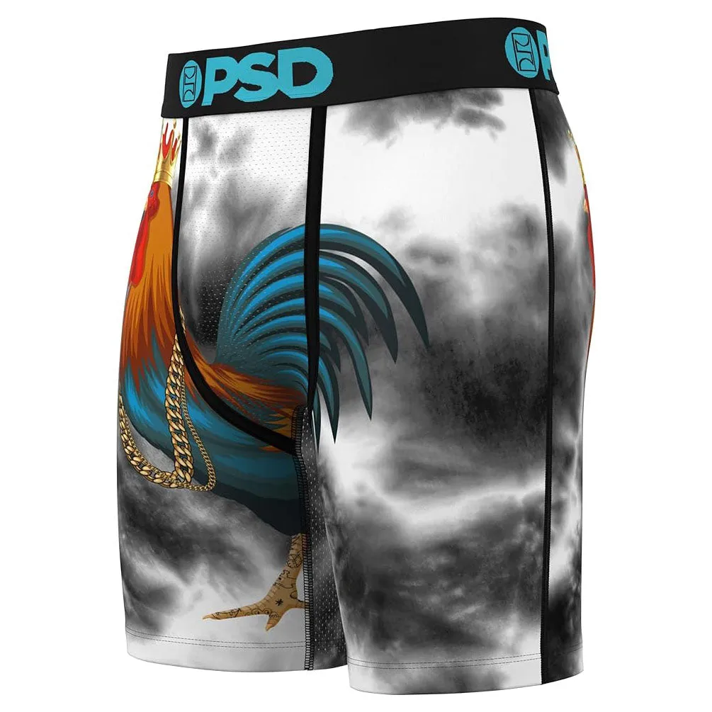 PSD Men's Multicolor Cocky Blu Boxer Brief Small Underwear - 224180028-MUL-S