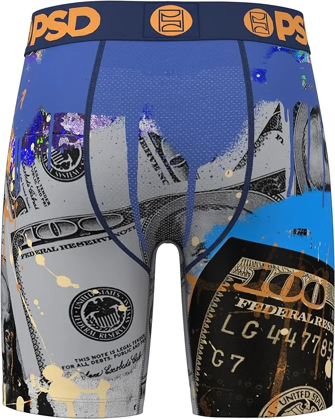PSD Men's Multicolor Fresh 100 Boxer Briefs Large Underwear - 224180017-MUL-L