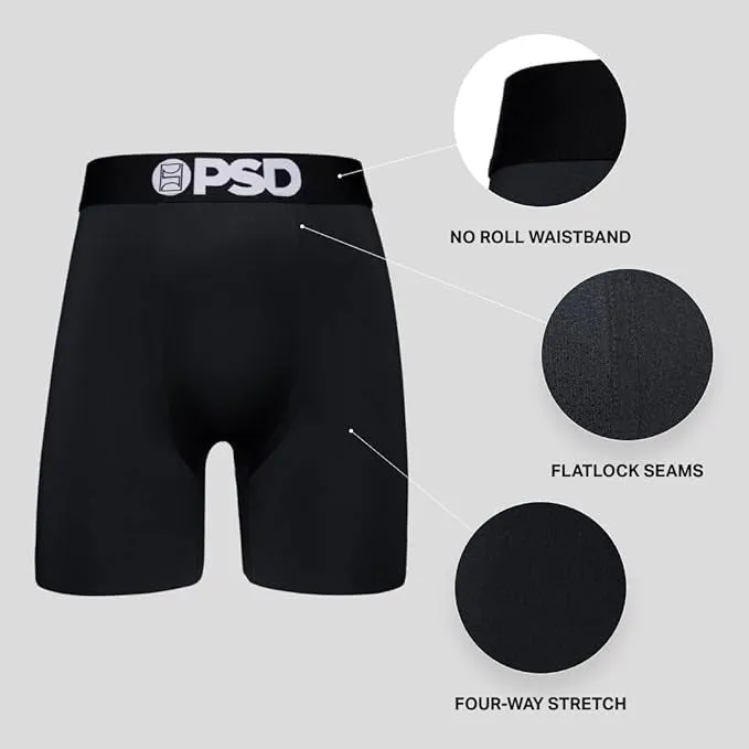 PSD Men's Multicolor MMF Boxer Briefs Extra Large Underwear - 424180017-MUL-XL