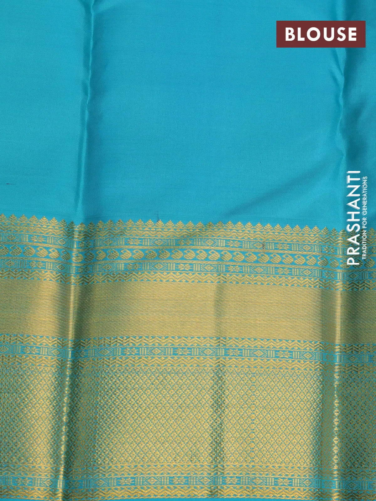 Pure kanchipuram silk saree deep jamun shade and teal blue with allover zari checked pattern and long zari woven korvai border