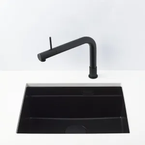 Quadron Logan 100 Pure Carbon, undermount sink
