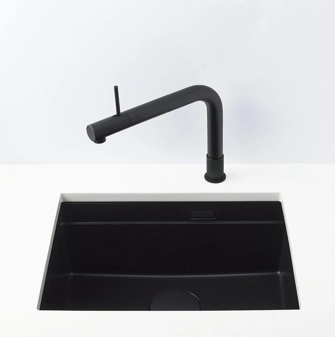 Quadron Logan 100 Pure Carbon, undermount sink