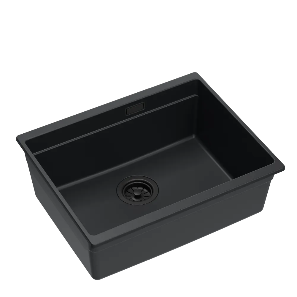 Quadron Logan 100 Pure Carbon, undermount sink
