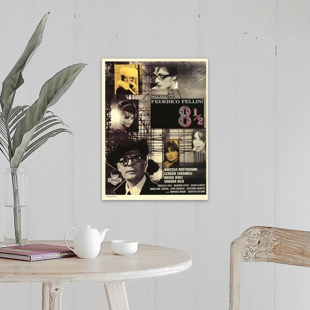 "8.5 (1963)" Canvas Wall Art