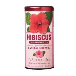 Republic of Tea Natural Hibiscus Tea Bags