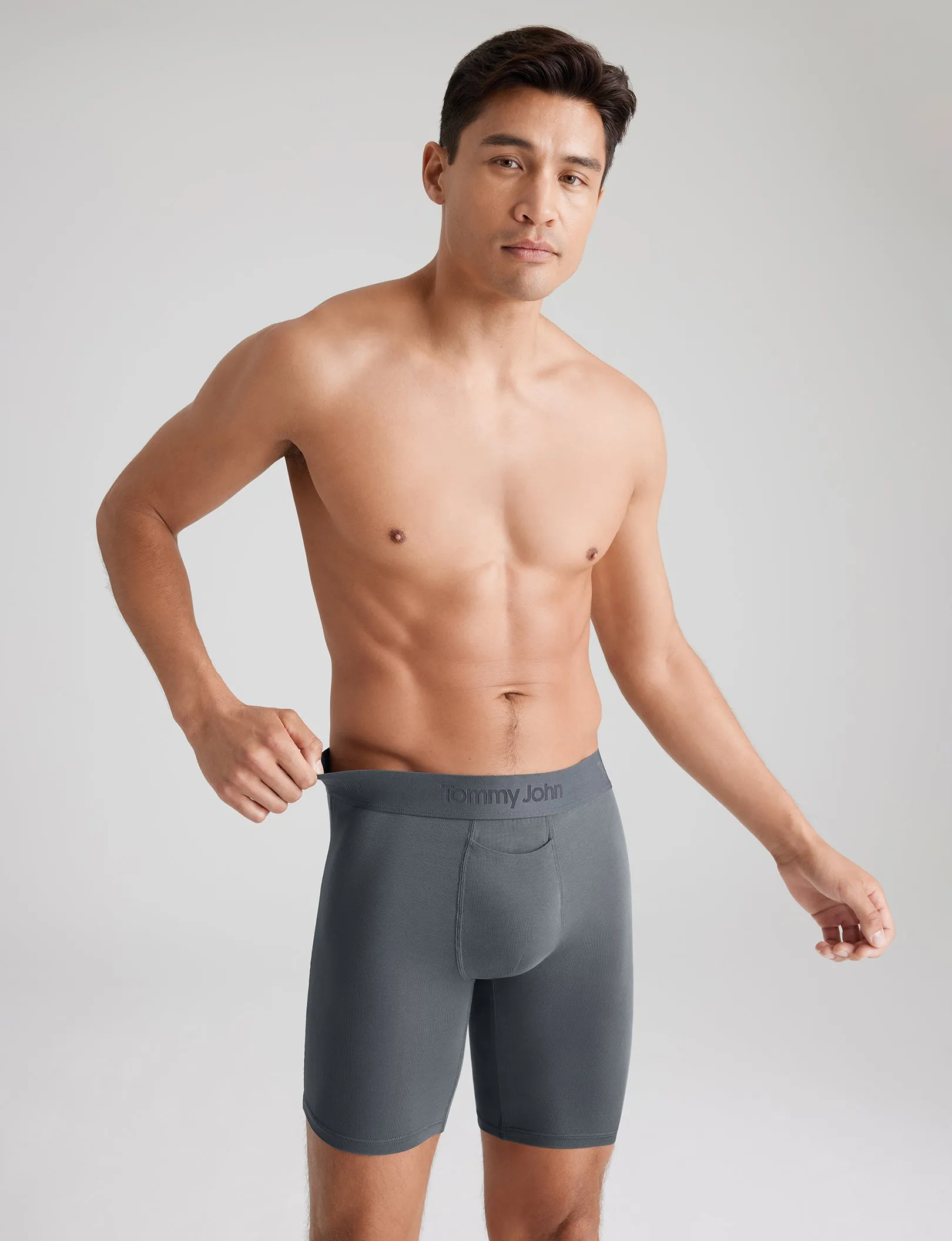 Second Skin Mid-Length Boxer Brief 6" (3-Pack)