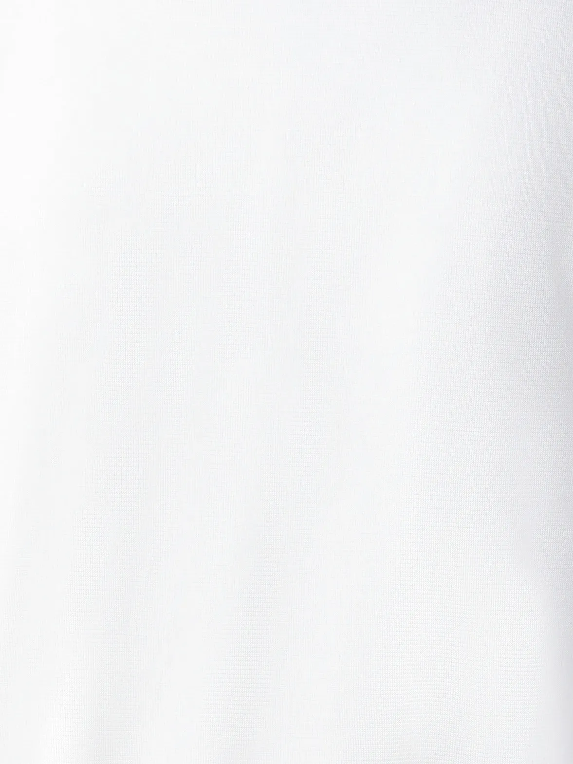 Silk Knit Top with Kasuri Bird Print