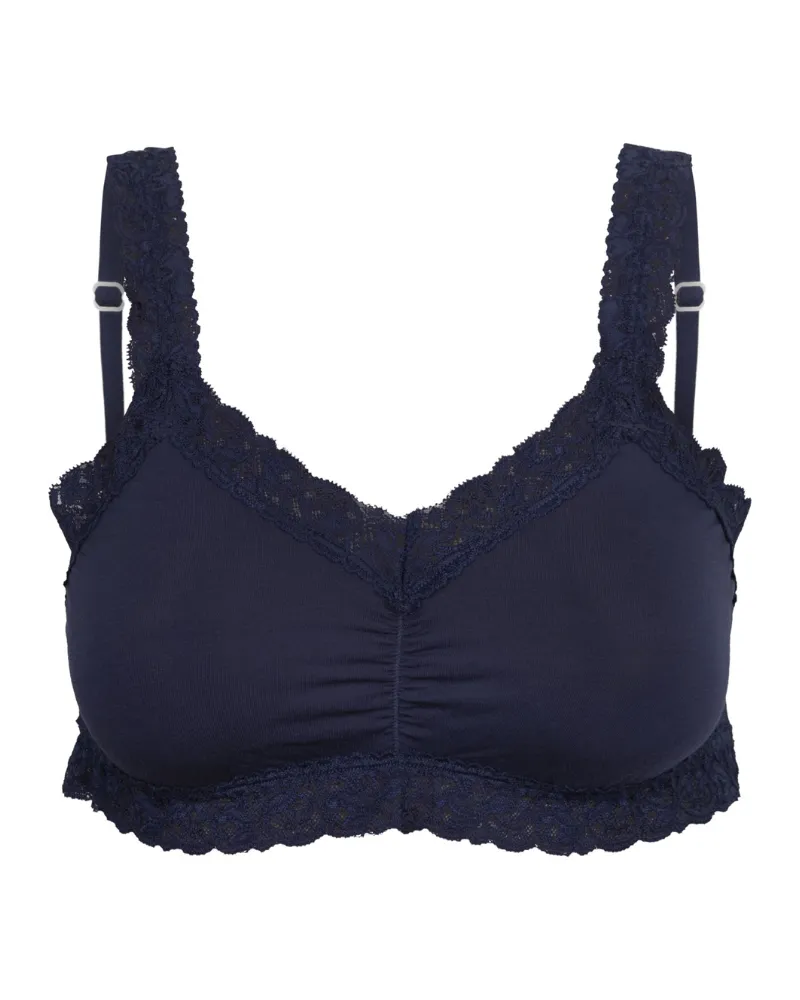 SL312 Indigo Blue Iconic Lace Modal Bralette