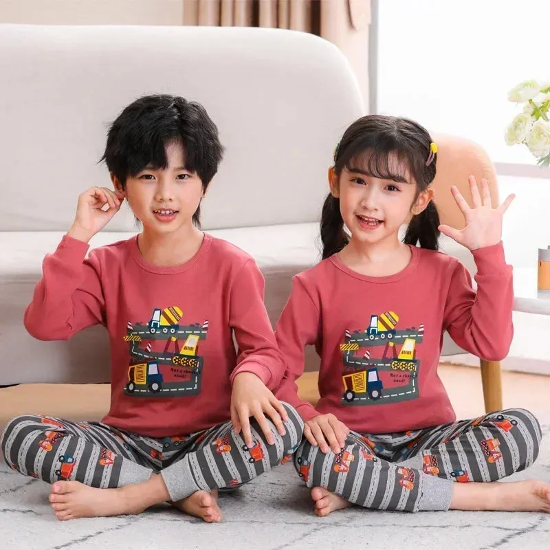 SOVELOSA Kid's Thermal Underwear Set