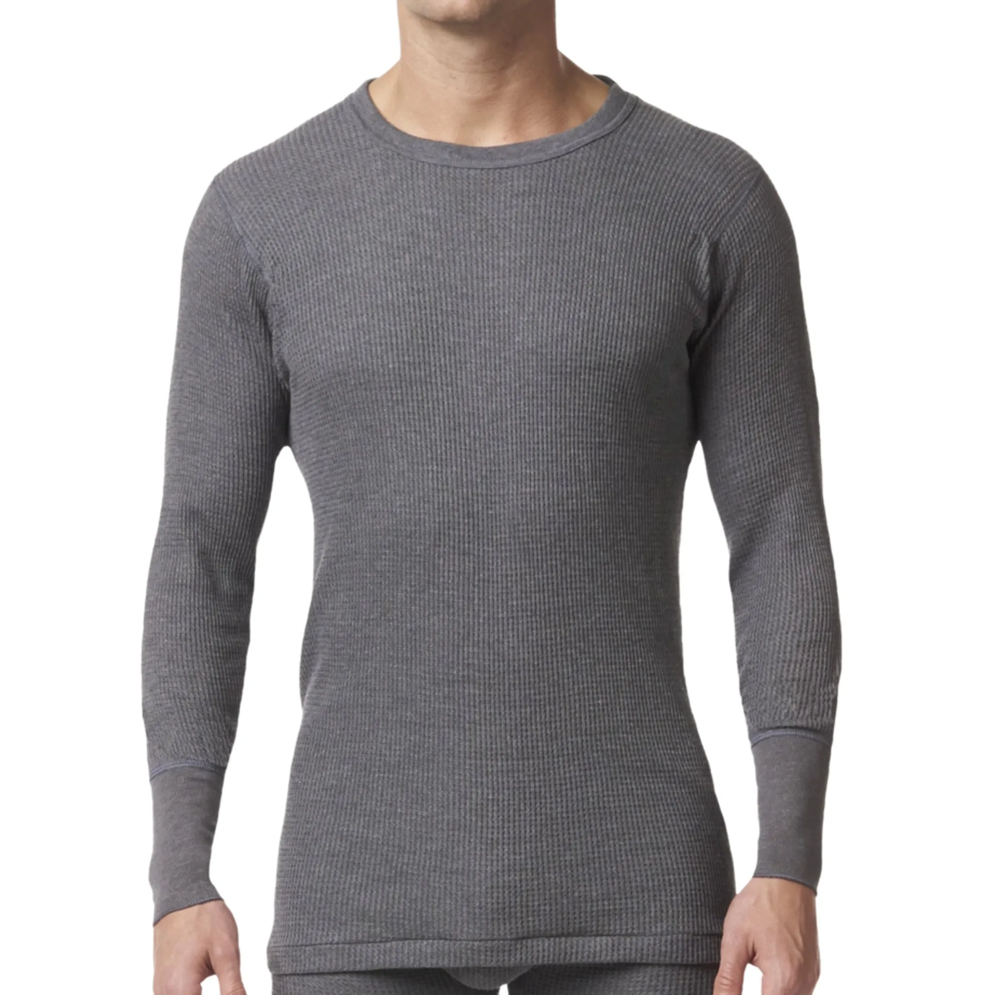 Stanfield's Men's Long Sleeve Shirt 6623 - Waffle Knit Poly/Cotton, Reinforced Cuffs, Superior Insulation & Durability, Ideal for Cold Weather | Sizes S-3XL