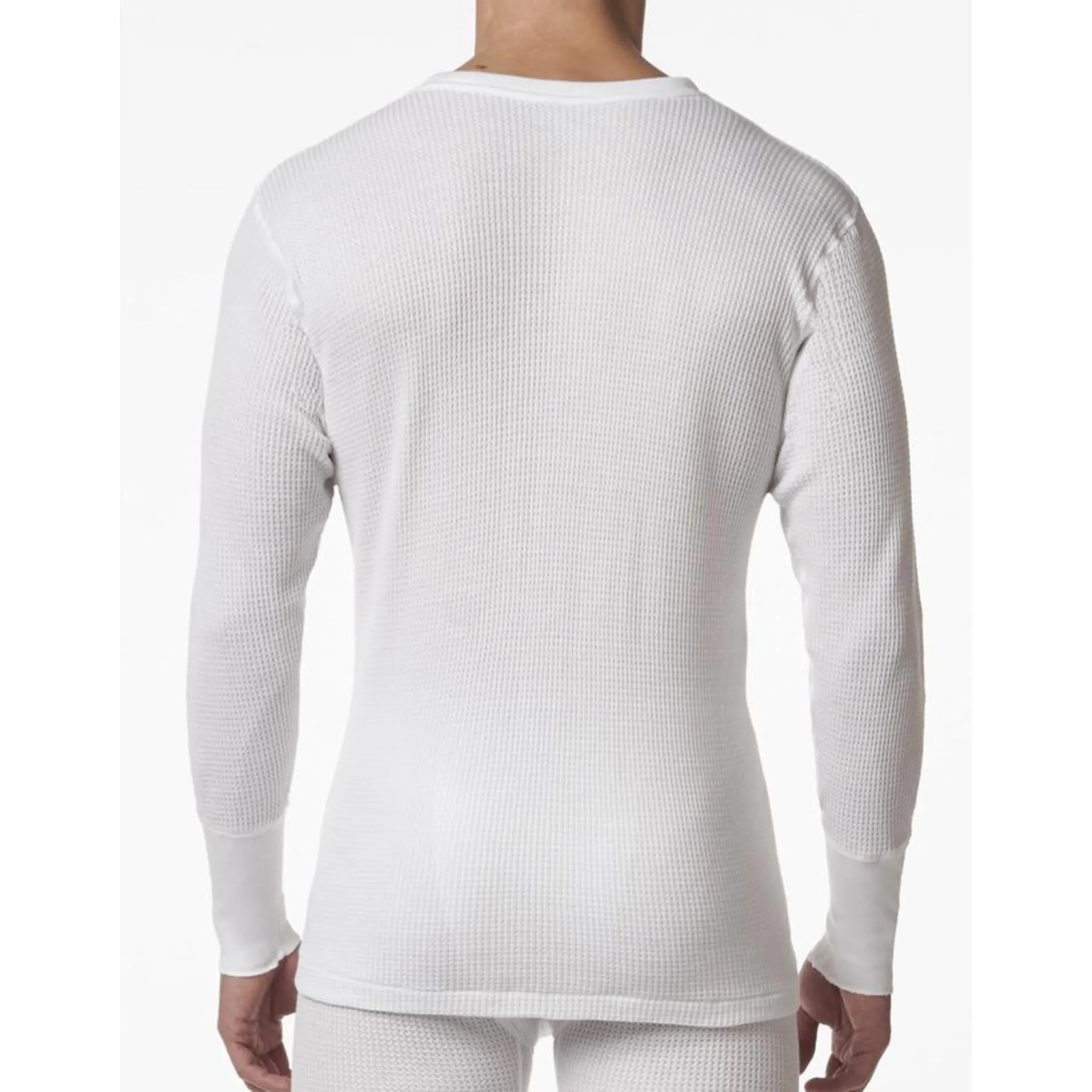 Stanfield's Men's Long Sleeve Shirt 6623 - Waffle Knit Poly/Cotton, Reinforced Cuffs, Superior Insulation & Durability, Ideal for Cold Weather | Sizes S-3XL