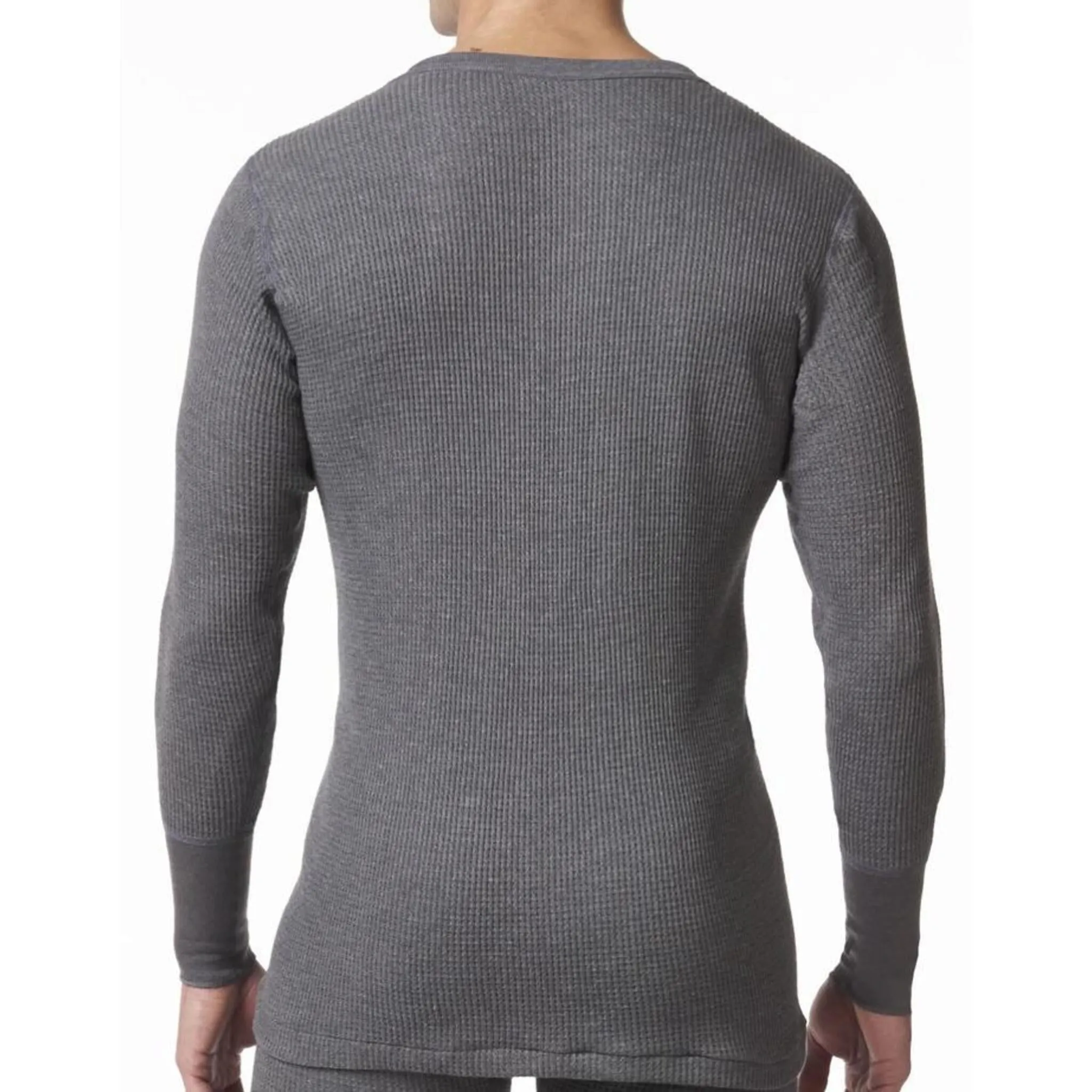 Stanfield's Men's Long Sleeve Shirt 6623 - Waffle Knit Poly/Cotton, Reinforced Cuffs, Superior Insulation & Durability, Ideal for Cold Weather | Sizes S-3XL