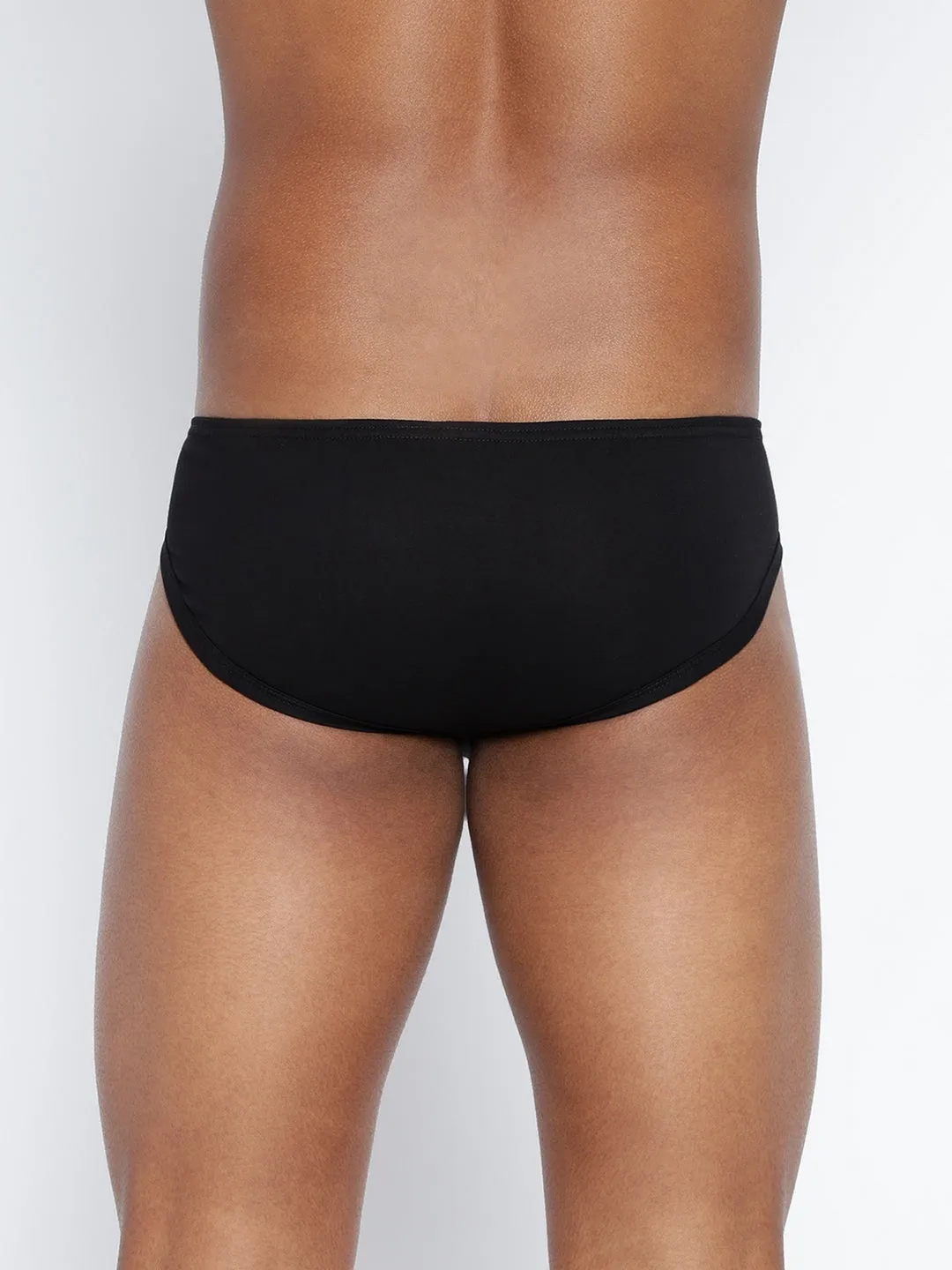 Striped and Solid Fashion Brief (Pack of 2)